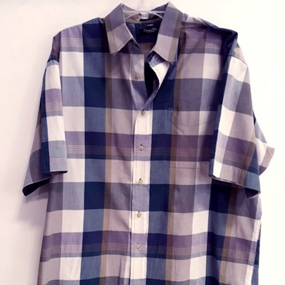 💖VNTG Dior Logo Short Sleeve Shirt